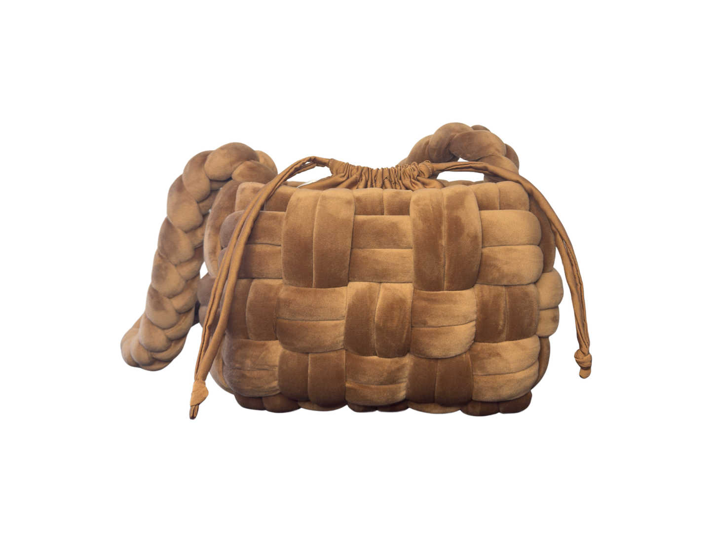 Tiger's eye shoulder bag (Brown)