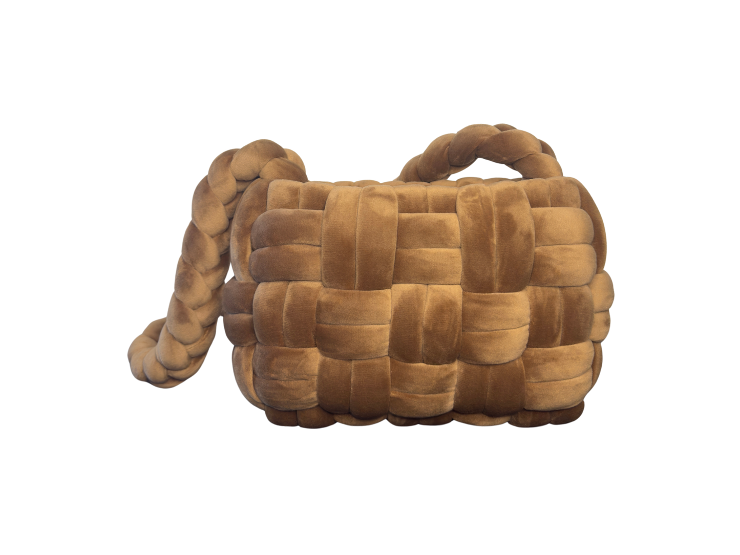 Tiger's eye shoulder bag (Brown)