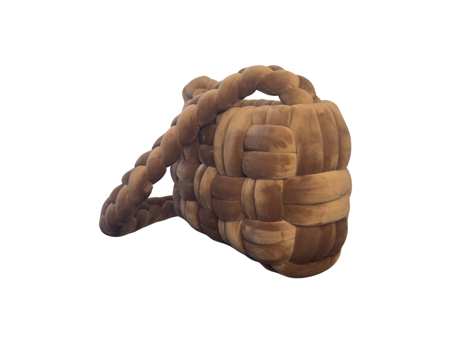 Tiger's eye shoulder bag (Brown)